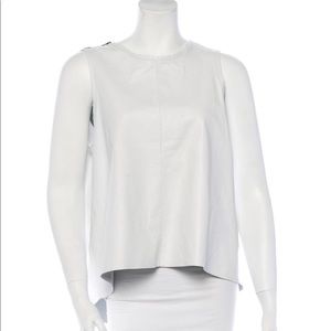 Leather Rag & Bone leather top statement piece